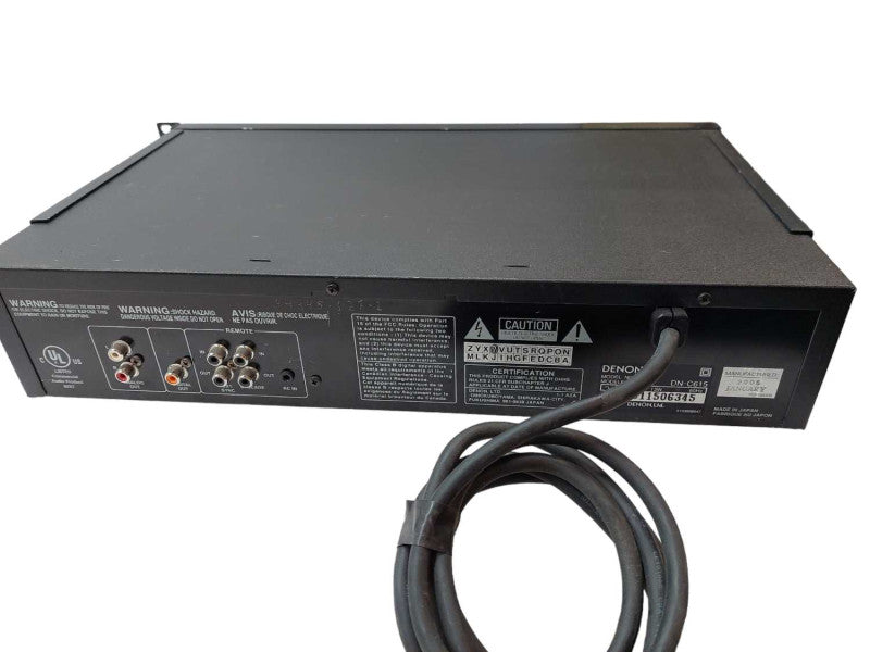 Denon Rack Mountable Compact Disc/ MP3 Player Model: DN-C615 =