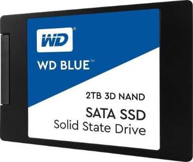 WD 2TB Blue 3D NAND Internal SSD - SATA III 6 Gb/s 2.5\\"/7mm Solid State Drive :