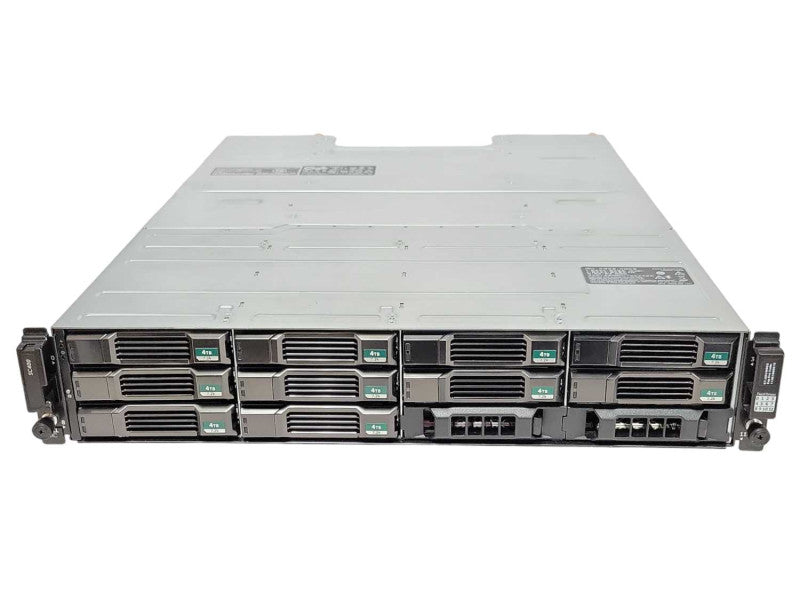 Dell SC400 Storage Array 12 X 3.5\\" Bays w/ 2x PSU, 2x 12G-SAS-4, 10x Trays _