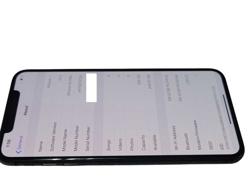 Apple iPhone Xs Max 256GB UNLOCKED, READ _