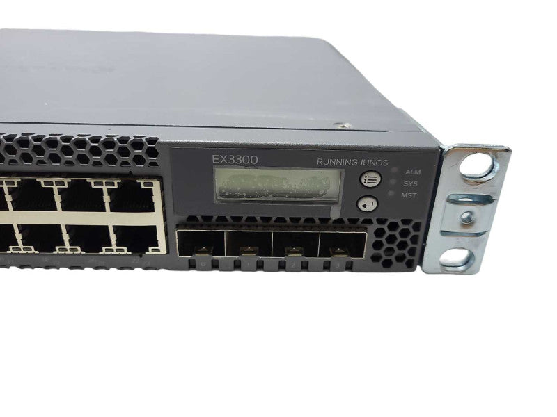 Juniper EX3300 EX3300-24T 24 Port Gigabit Switch Fact Reset $
