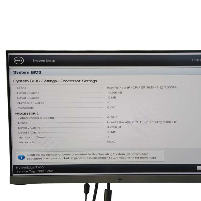DELL PowerEdge T430 2x Intel Xeon E5-2623 v3 @3.00 GHz 32GB RAM  -