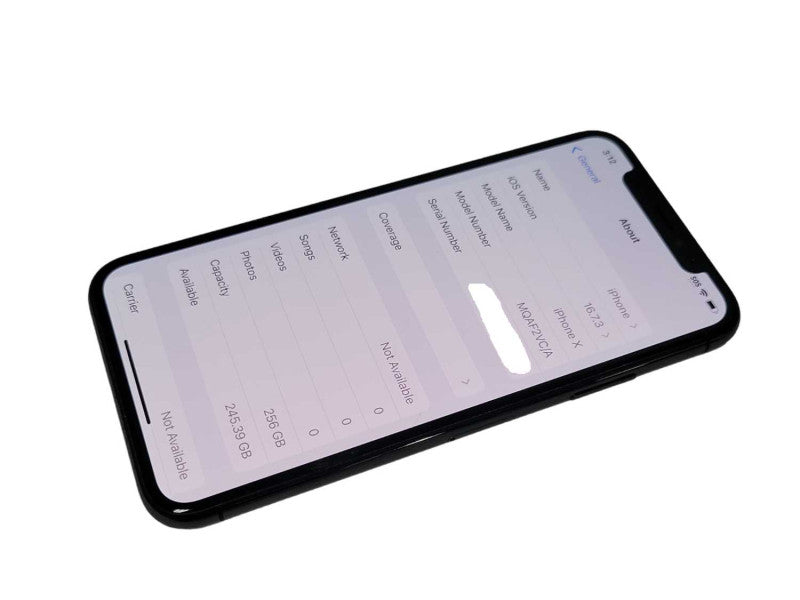 Apple iPhone X 256GB smart phone _