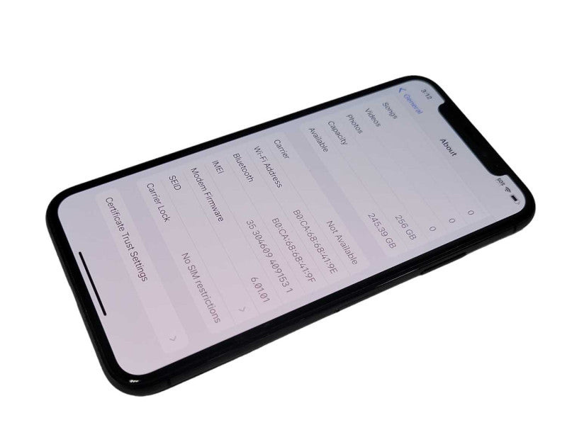 Apple iPhone X 256GB smart phone _