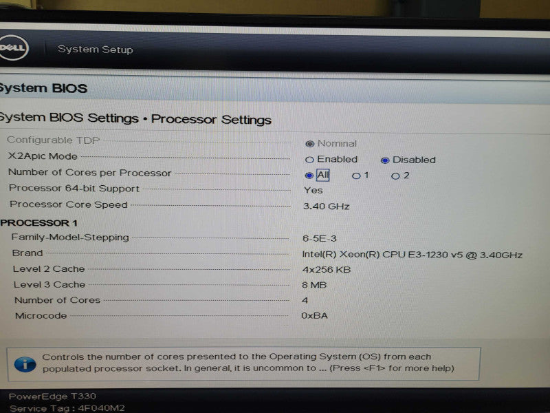 Dell PE T330 - Xeon E5-1230 v5 | 32GB RAM | PERC H330 %