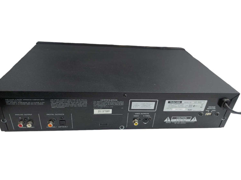 Tascam CD-200i with Ipod Dock  â