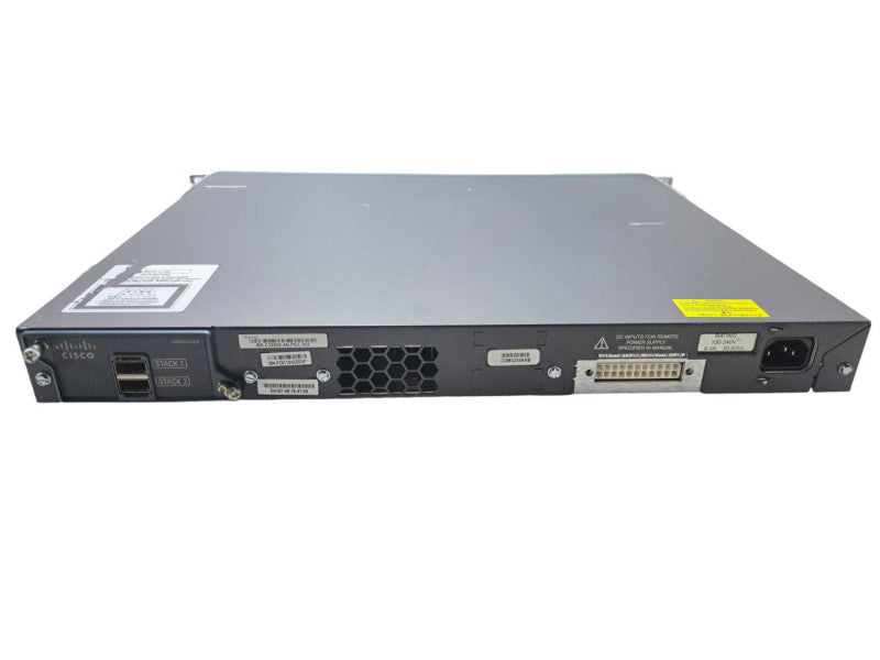Cisco WS-C2960S-48LPS-L | 48-Port Gigabit PoE+ Managed Switch w/ Stack Q)