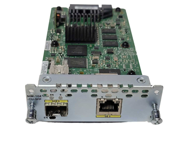 Cisco NIM-1GE-CU-SFP 1-Port GE/SFP module for ISR 4000 and 4300 Series _