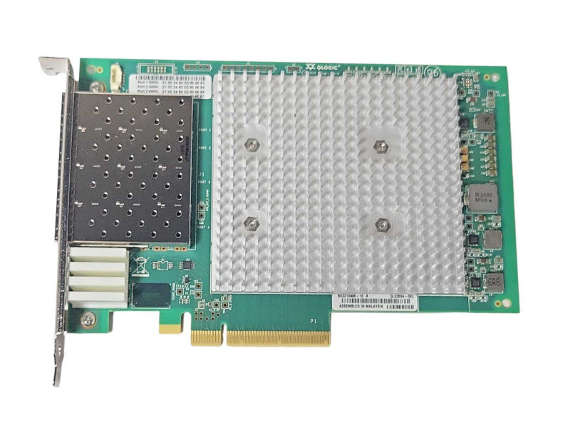 Dell QLogic QLE2694-DEL Quad Port 16GB SFP PCI-e Card 06WJKM Q_