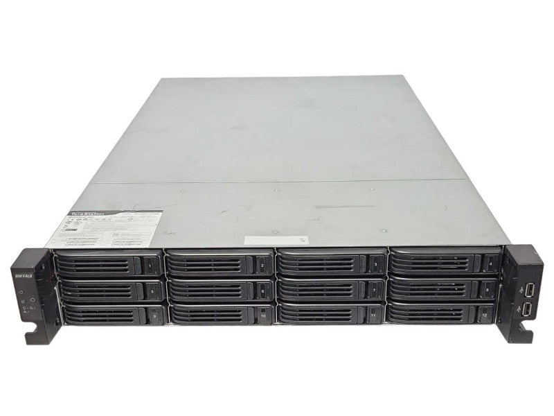 Buffalo TeraStation TS-2RZS12T04D 12x 3.5\\" Bays NAS 36TB (12 x 3 TB), 2x PSU _