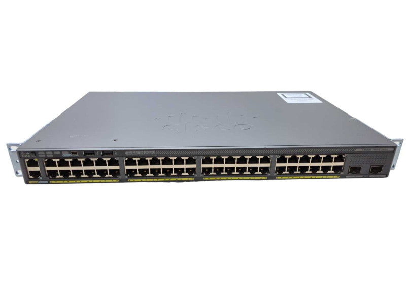 Cisco WS-C2960X-48TD-L | 48 Port Gigabit Switch | 2x 10G SFP+ UpLink )