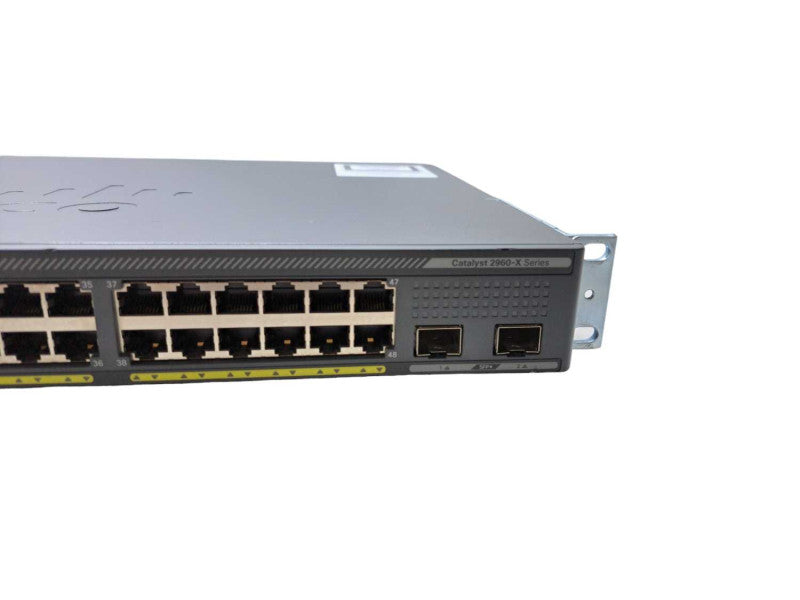 Cisco WS-C2960X-48TD-L | 48 Port Gigabit Switch | 2x 10G SFP+ UpLink )