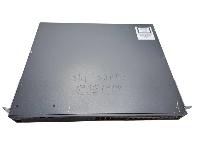 Cisco WS-C2960X-24PS-L | 24-Port Gigabit PoE+ 370W Switch | + Stacking Module )