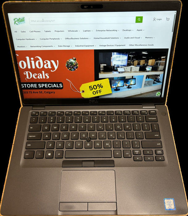 Dell Latitude 5401 i7-9850H@2.6GHz GeForce MX150 2GB GPU 16GB RAM 256SSD READ