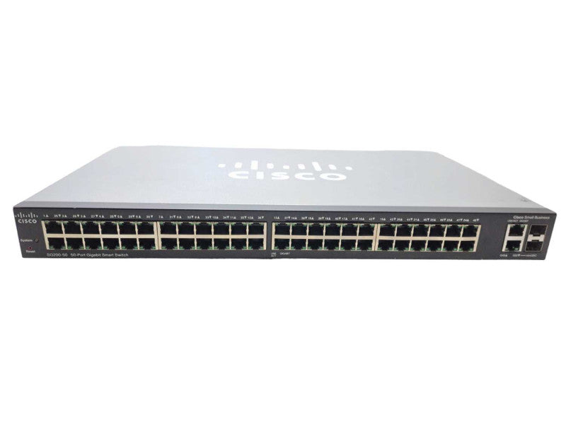 Cisco SG200-50 | 50 Port Gigabit Smart Switch | 2x SFP )