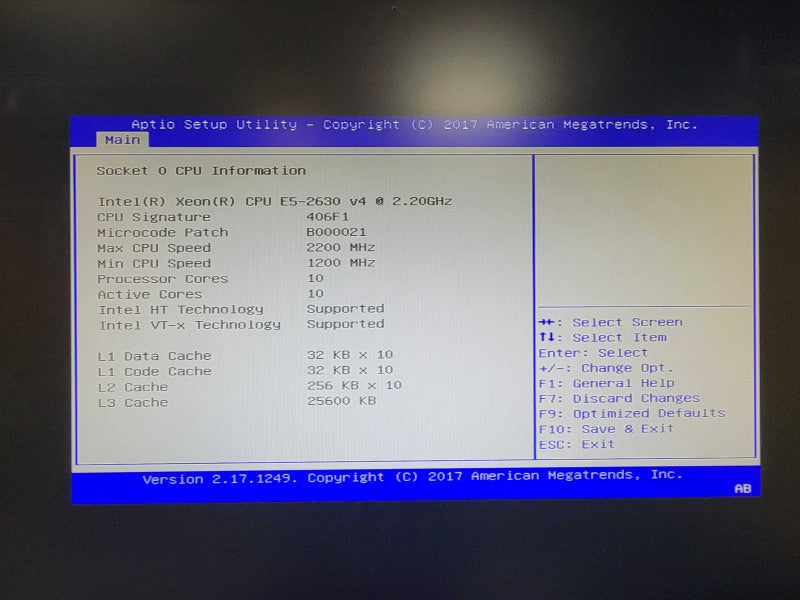 Sun Oracle Database Appliance X5-2 1x Xeon E5-2630v4, 128GB DDR4 9361-8i _