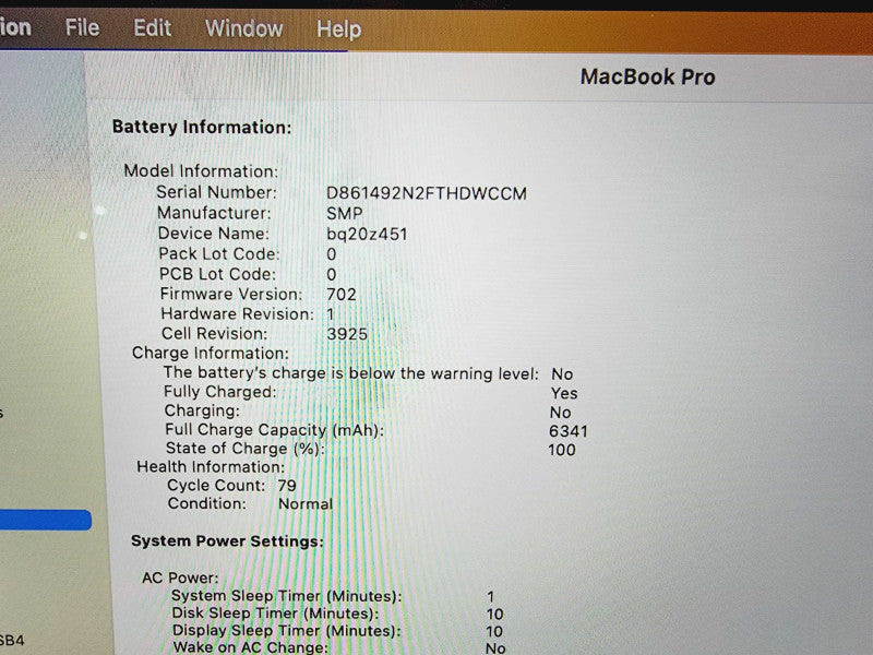 Apple Macbook Pro 2017 15\\" Core i7-7700HQ @ 2.8GHz 16GB DDR3 500GB SSD Radeon Pro 555 2GB (