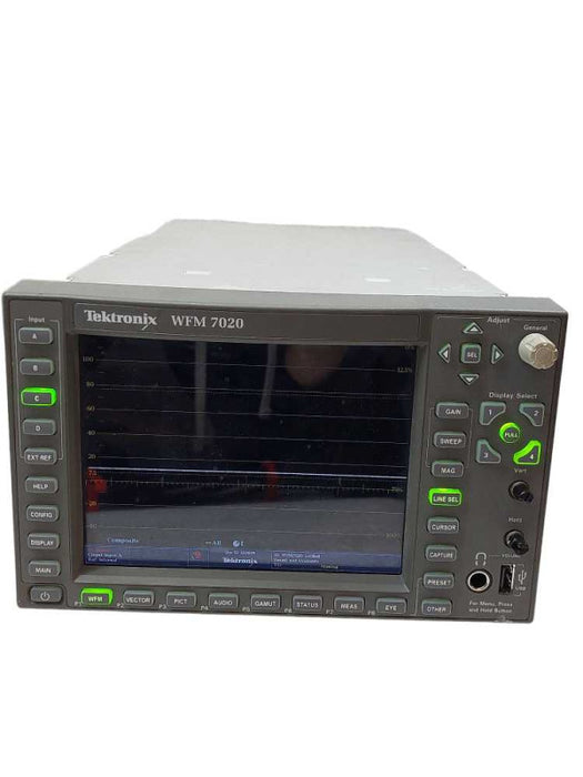 Tektronix WFM Waveform Monitor OPT: SD HD CPS EYE AD PH =