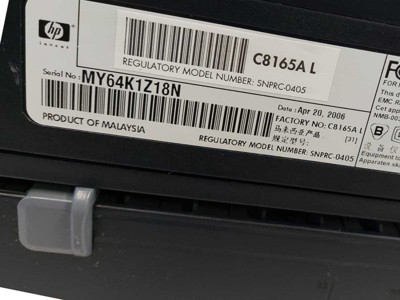 Hp DeskJet 9800 Model: C8165A L Q=