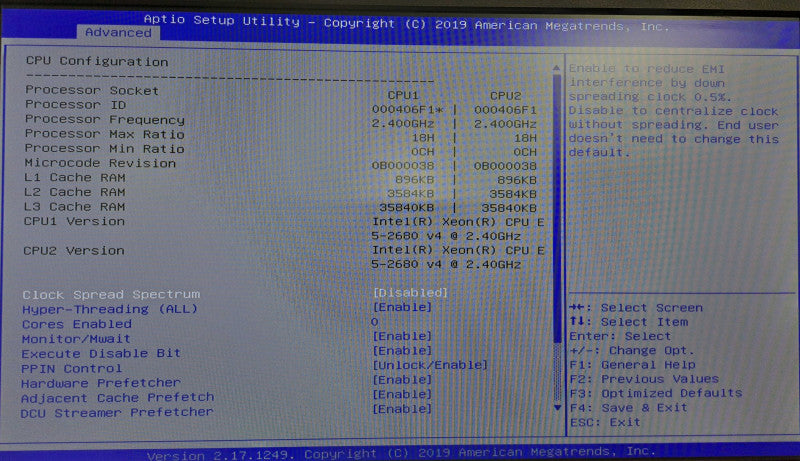 Nutanix 4x Node Server | 2x Xeon E5-2680 v4 @ 2.40GHz 64GB DDR4 Per Node  )