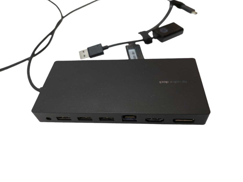 HP Elite USB-C Docking Station Model: TPA-B01with USB to USB-C Connector â