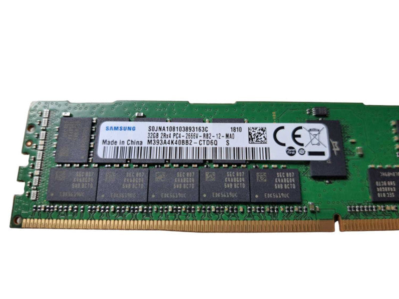 Samsung 32GB 2Rx4 PC4-2666V-RB2-12 | DDR4 Server Memory Q)