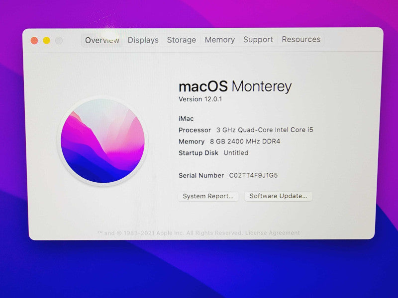 Apple iMac 2017 4K 21.5\\" (