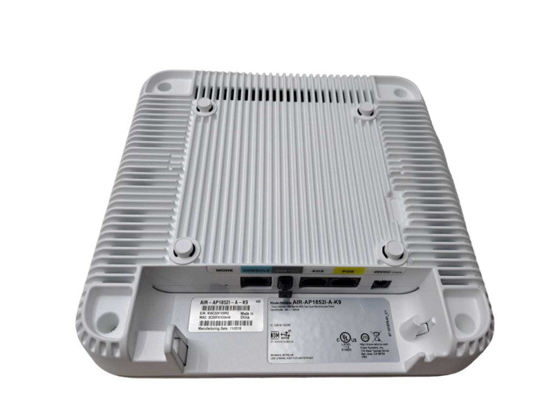 Cisco AIR-AP1852I-A-K9 | Dual Band AC Wireless Access Point | Factory Reset Q)