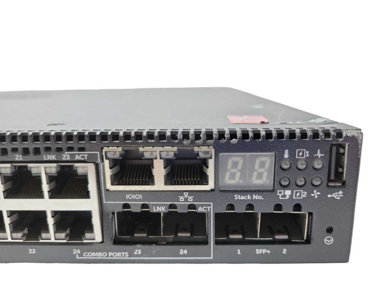 Dell Networking N3024 24-Ports 2-SFP+ 10GbE Managed Network Switch, READ _