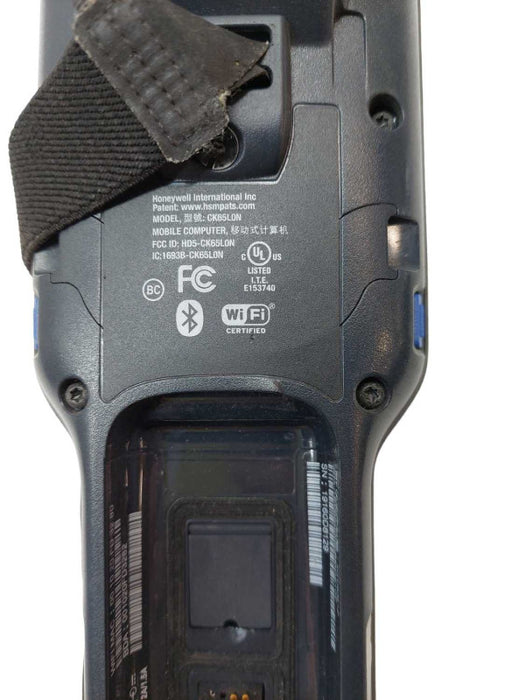 Honeywell Mobile Handheld Barcode Scanner Model: CK65LON =