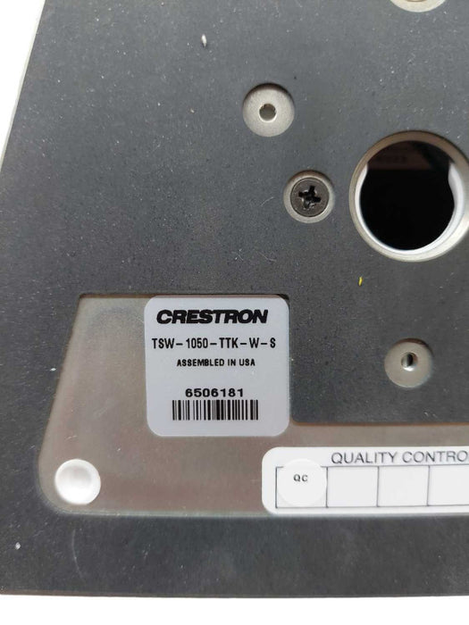 Crestron 10\\" Touchscreen Control Model: TSW-1050-TTK-W-S =