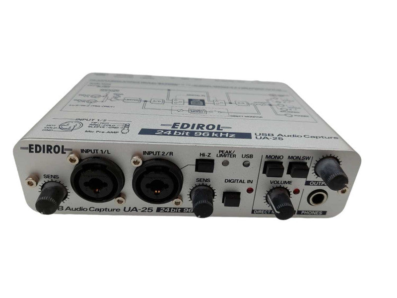 Roland Corporation Edirol 24bit 96kHz USB Audio Capture UA-25 =
