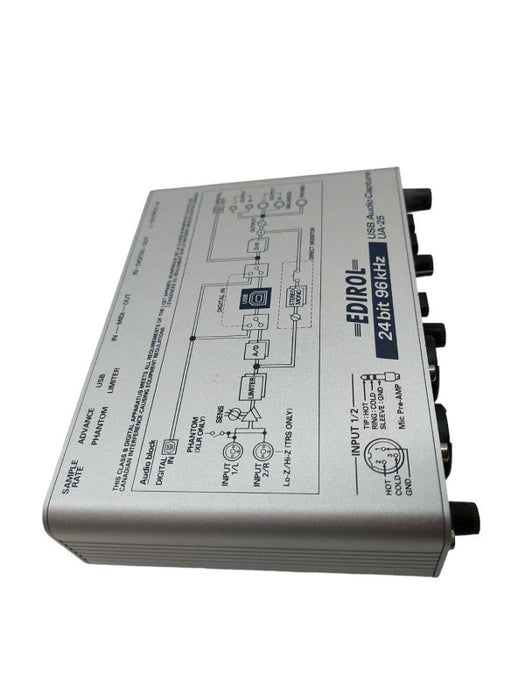 Roland Corporation Edirol 24bit 96kHz USB Audio Capture UA-25 =