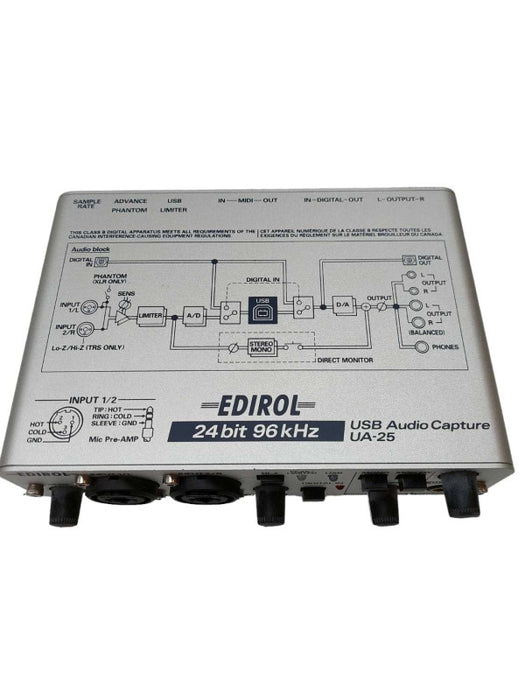 Roland Corporation Edirol 24bit 96kHz USB Audio Capture UA-25 =