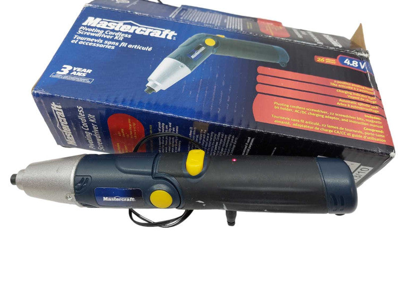 MasterCraft Pivoting Cordless Screwdriver 4.8V  â