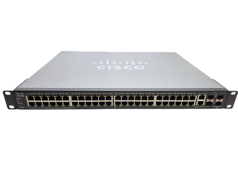 Cisco SG500-52P | 52-Port Gigabit PoE Stackable Managed Ethernet Switch Q)