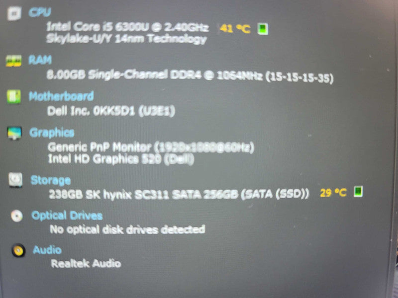 Dell Latitude 7480 | i5-6300U| 8GB DDR4| 256GB SSD  Î²