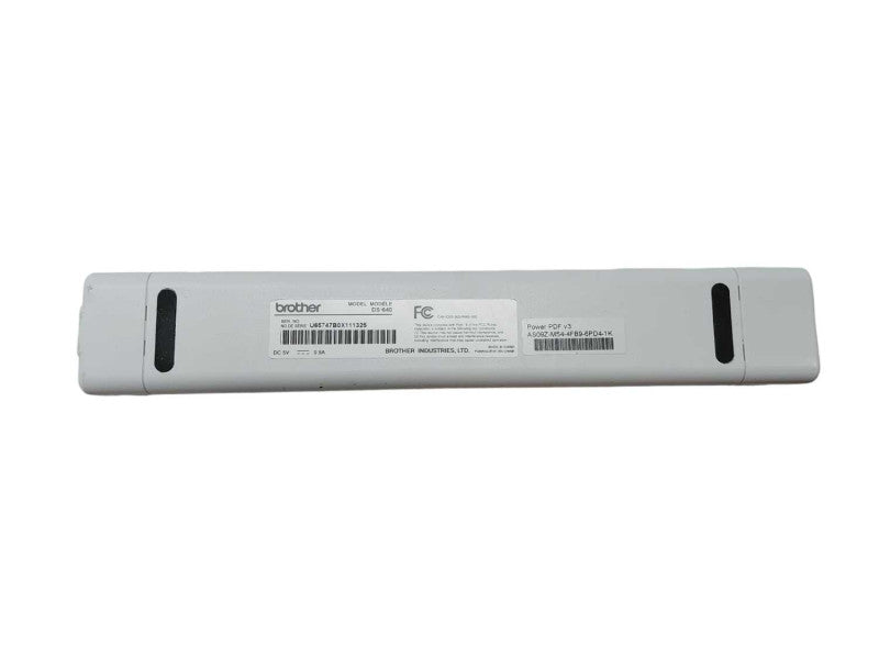Brother DS Mobile Scanner Model: DS-640 =