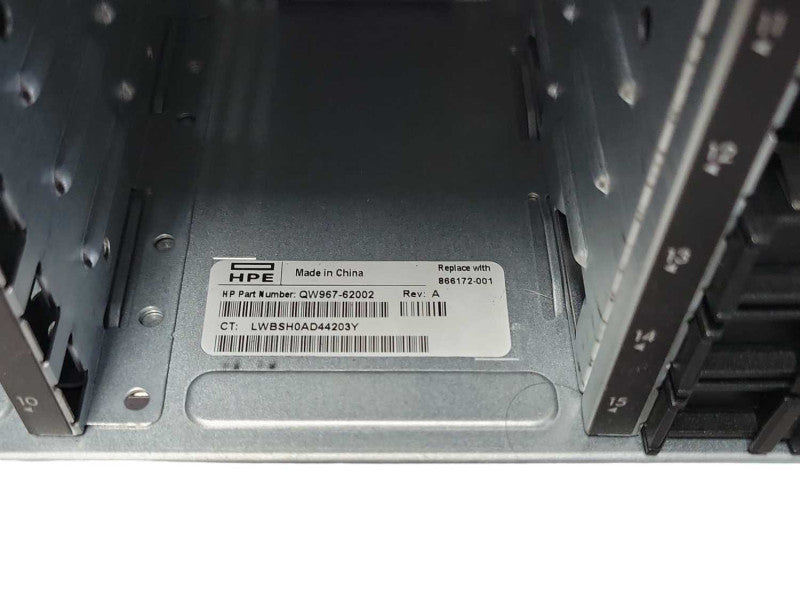 HP D3700 SAS Storage Array QW967A with 2x 2.5 SFF I/O Modules, 2x PSU _