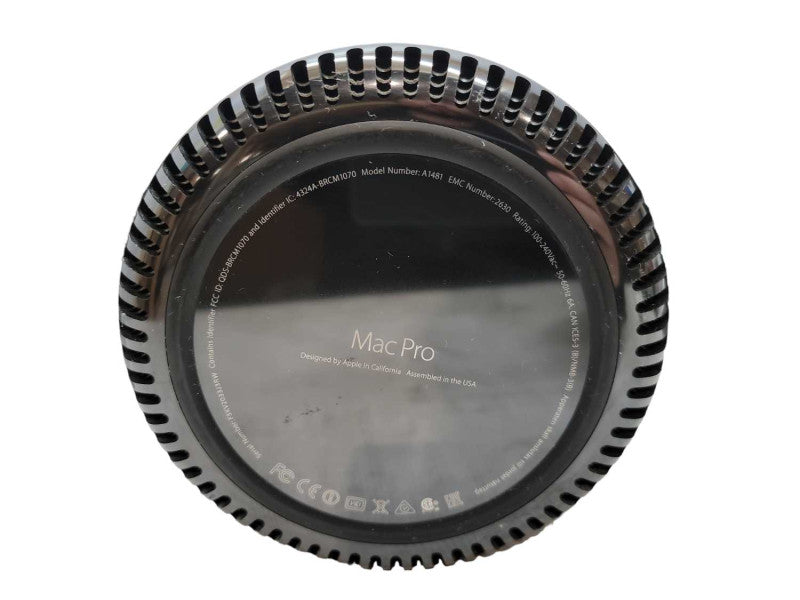 Apple Mac Pro 2013 8-Core Xeon E5-1680 v2 @ 3.0GHz 16GB DDR3 500GB SSD 2x ADM FirePro D700 6GB (