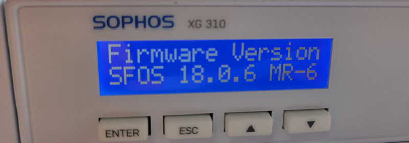 Sophos XG 310 Firewall Security Appliance w/ FlexiPort Module 8 Port GbE Q_