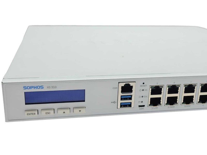 Sophos XG 310 Firewall Security Appliance, Factory reset _