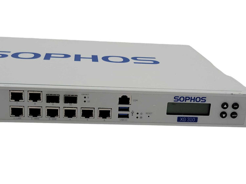 Sophos XG 310 rev.1  Firewall Security Appliance w/ FlexiPort Module 8 Port Q_