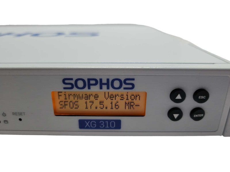Sophos XG 310 rev.1 Security Appliance w/ FlexiPort Module 8 Port Module _
