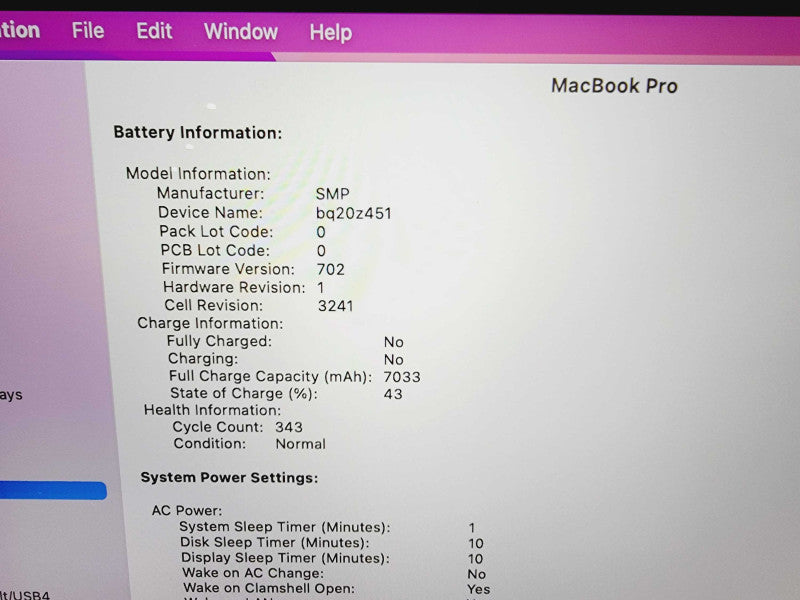 Apple Macbook Pro Retina 2015 15\\" Core i7-4870HQ @ 2.5GHz 16GB DDR3 500GB SSD Radeon R9 M370X 2GB (