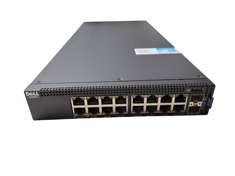 Dell X1018P E11W | 16 Port Gigabit PoE 2x SFP Smart Managed Switch )