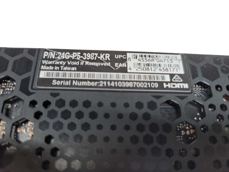 EVGA NVIDIA RTX 3090 FTW3 ULTRA 24GB (24G-P5-3987-KR)(READ) %