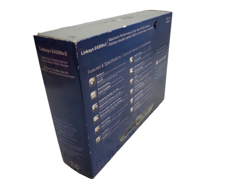 Linksys E4200v2  4-Port Gigabit Wireless N Router &
