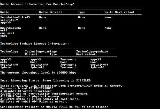 Cisco ISR4331/K9 Enterprise Service Router | Factory Reset | No Clock Issue )