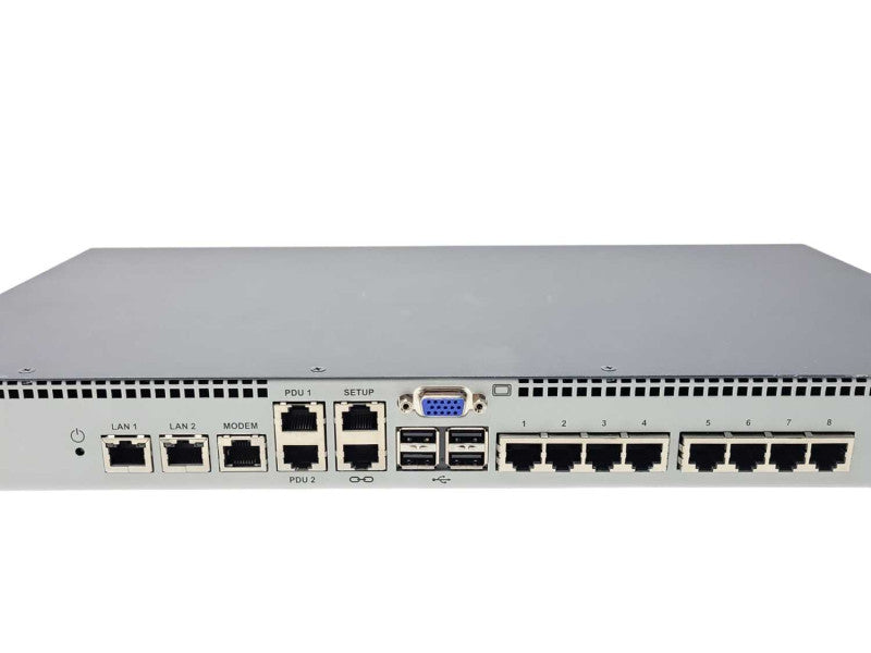 Avocent MergePoint Unity 108e 520-601-501 KVM Switch, Factory reset, READ _